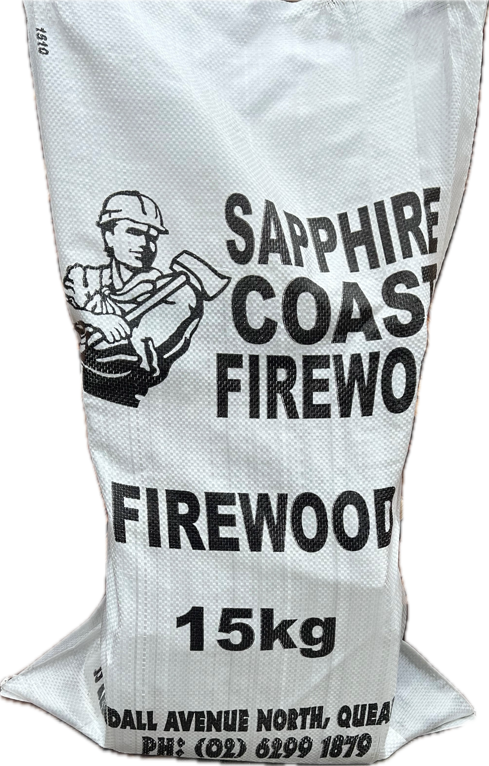 15kg Firewood Bag 10 x Bags